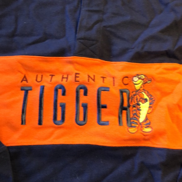 Authentic Tigger Disney Quarter Button Shirt XL - Picture 4 of 6